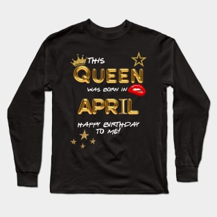 April Birthday Long Sleeve T-Shirt